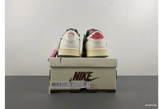 OG  1 RETRO DM7866-200 LOW TRAVIS SCOTT JORDAN SP DM7866-200  0121